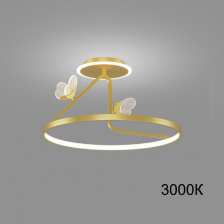 Потолочная люстра BABETTA CH E D40 Brass 3000К