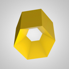 Потолочный светильник HEXAGON B H20 Yellow